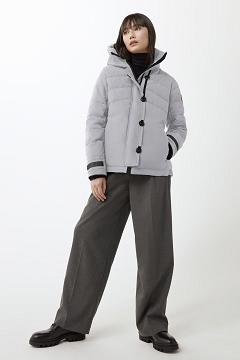 Chamarras Canada Goose Mujer Mexico - Elmvale Abrigos Blancos XH8236970